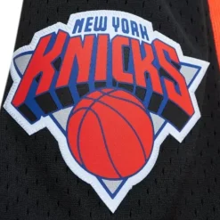 Apparel Mitchell & Ness Shorts-Cream Swingman Shorts New York Knicks 1996