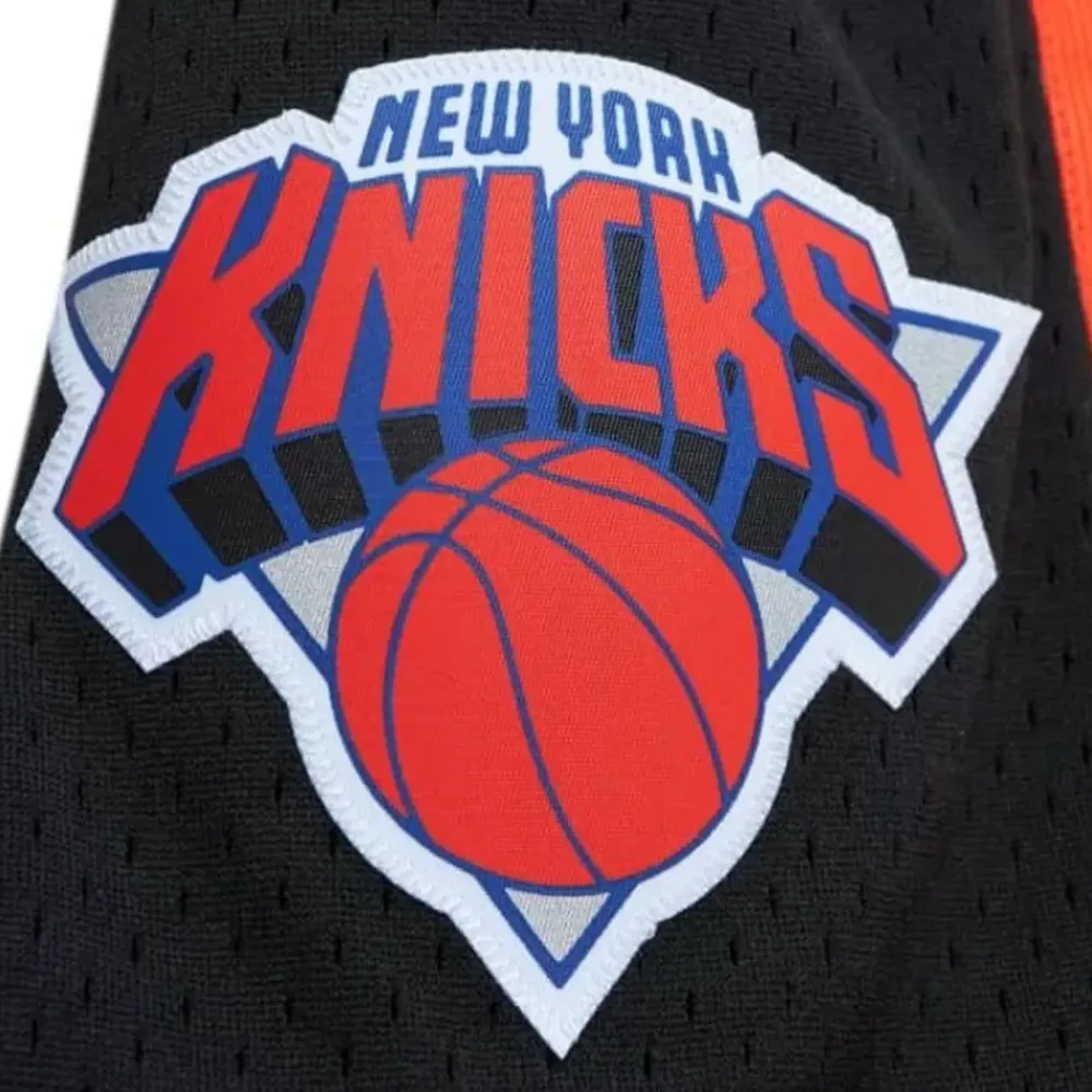 Apparel Mitchell & Ness Shorts-Cream Swingman Shorts New York Knicks 1996