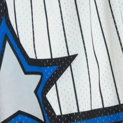 Apparel Mitchell & Ness Shorts-Cream Swingman Shorts Orlando Magic 1993