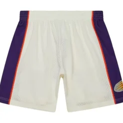 Apparel Mitchell & Ness Shorts-Cream Swingman Shorts Phoenix Suns 2001