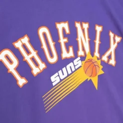 Apparel Mitchell & Ness T-Shirts & Tops-Cream Tee Phoenix Suns