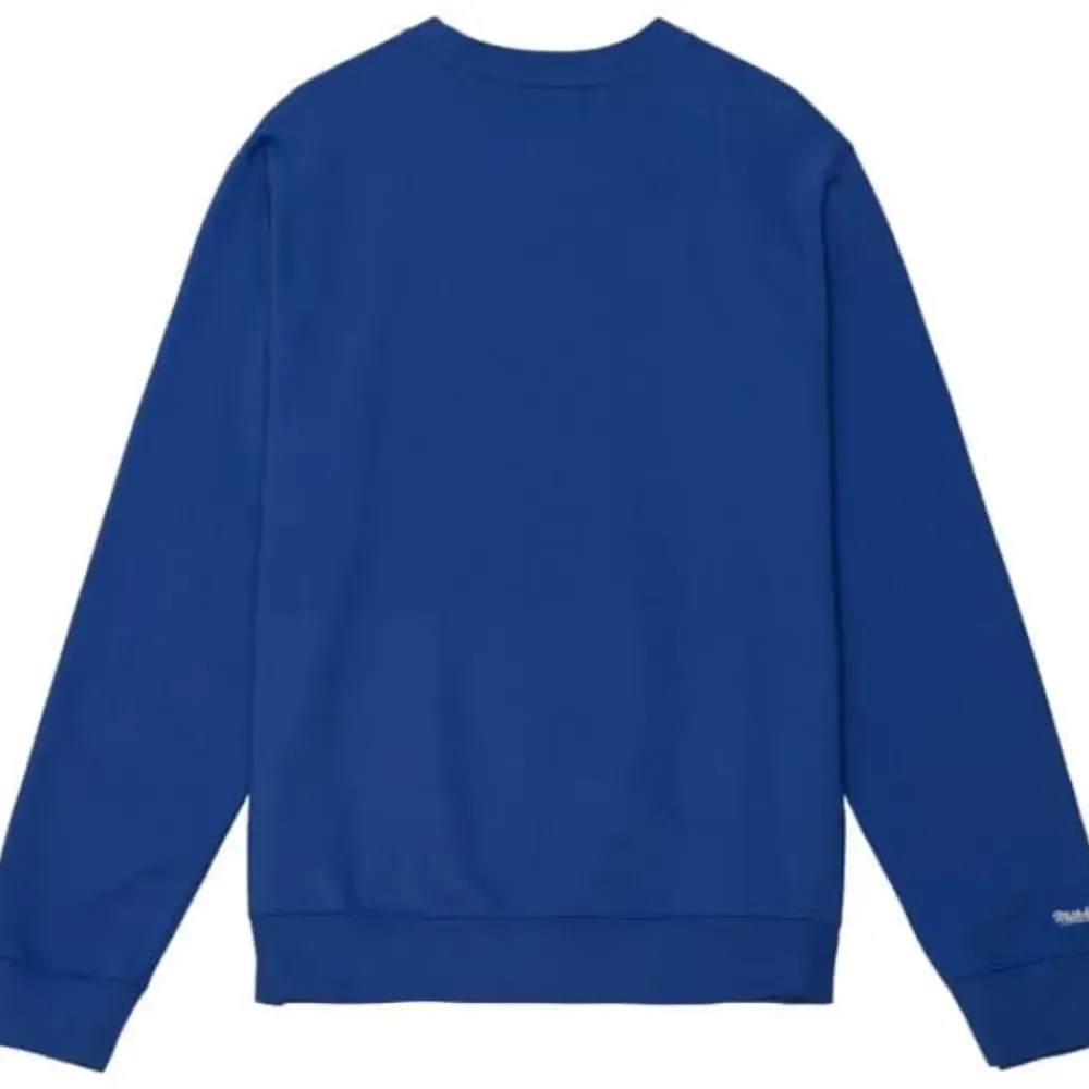 Apparel Mitchell & Ness Hoodies & Sweatshirts-Crest Crew New England Patriots