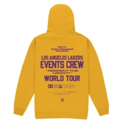 Apparel Mitchell & Ness Hoodies & Sweatshirts-Crew Hoody Los Angeles Lakers