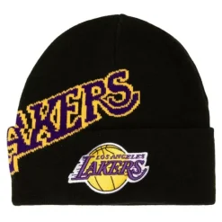Headwear Mitchell & Ness -Cricket Knit Los Angeles Lakers