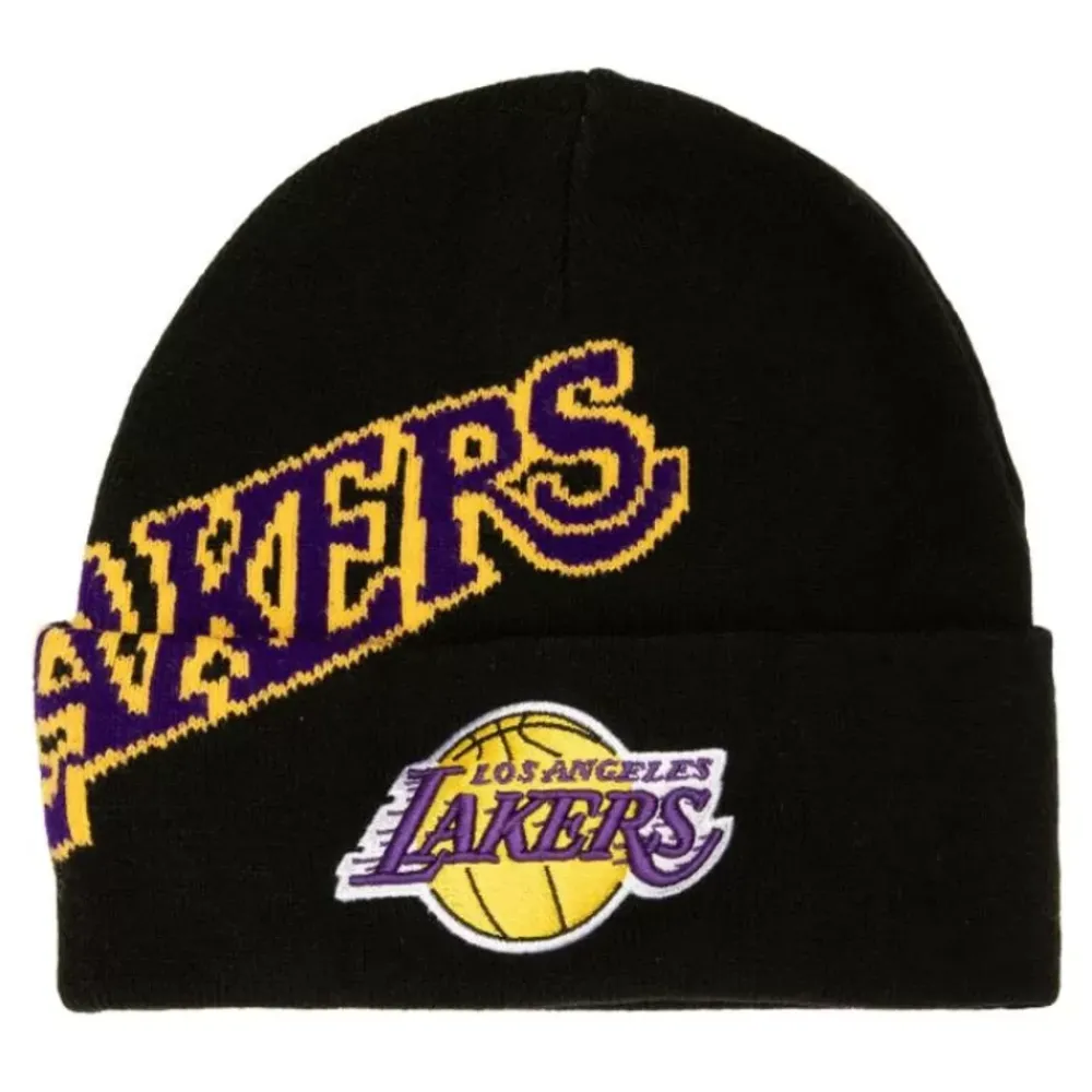 Headwear Mitchell & Ness -Cricket Knit Los Angeles Lakers