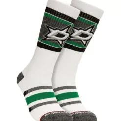 Apparel Mitchell & Ness Accessories-Cross Bar Crew Socks Dallas Stars