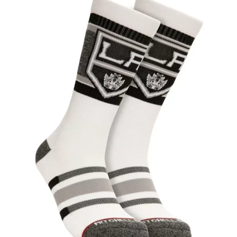 Apparel Mitchell & Ness Accessories-Cross Bar Crew Socks Los Angeles Kings
