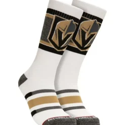 Apparel Mitchell & Ness Accessories-Cross Bar Crew Socks Vegas Golden Knights