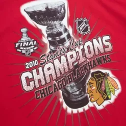 Apparel Mitchell & Ness T-Shirts & Tops-Cup Chase Tee Chicago Blackhawks