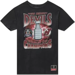 Apparel Mitchell & Ness T-Shirts & Tops-Cup Chase Tee New Jersey Devils