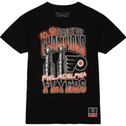 Apparel Mitchell & Ness T-Shirts & Tops-Cup Chase Tee Philadelphia Flyers