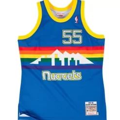 Jerseys Mitchell & Ness -Dikembe Mutombo 1991-92 Authentic Jersey Denver Nuggets