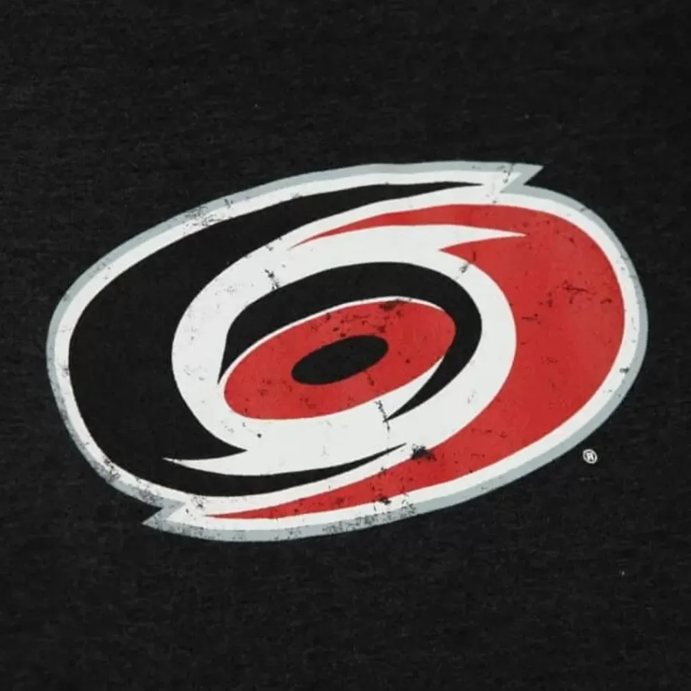 Apparel Mitchell & Ness Hoodies & Sweatshirts-Distressed Logo Hoody Carolina Hurricanes