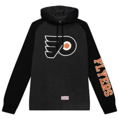 Apparel Mitchell & Ness Hoodies & Sweatshirts-Distressed Logo Hoody Philadelphia Flyers