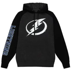 Apparel Mitchell & Ness Hoodies & Sweatshirts-Distressed Logo Hoody Tampa Bay Lightning
