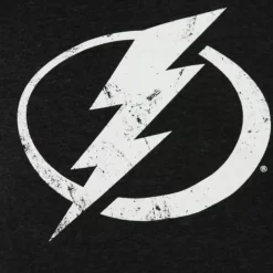 Apparel Mitchell & Ness Hoodies & Sweatshirts-Distressed Logo Hoody Tampa Bay Lightning