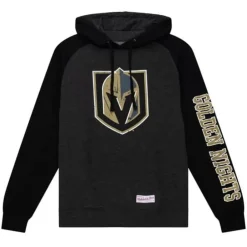 Apparel Mitchell & Ness Hoodies & Sweatshirts-Distressed Logo Hoody Vegas Golden Knights