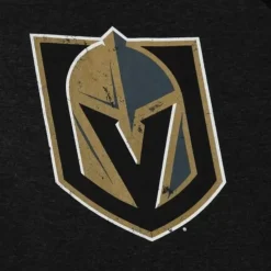 Apparel Mitchell & Ness Hoodies & Sweatshirts-Distressed Logo Hoody Vegas Golden Knights