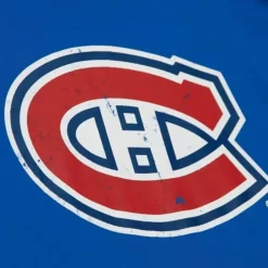 Apparel Mitchell & Ness T-Shirts & Tops-Distressed Logo Tee Montreal Canadiens