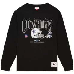Apparel Mitchell & Ness T-Shirts & Tops-Division Ls Tee Dallas Cowboys