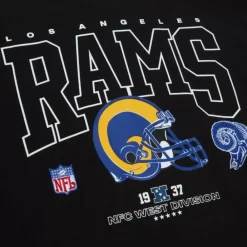 Apparel Mitchell & Ness T-Shirts & Tops-Division Ls Tee Los Angeles Rams