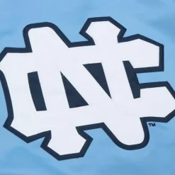 Apparel Mitchell & Ness Jackets & Outerwear-Double Clutch Lightweight Satin Jacket University Of North Carolina