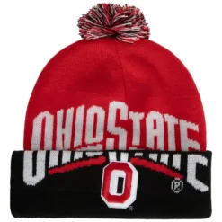 Headwear Mitchell & Ness -Double Take Pom Knit Ohio State