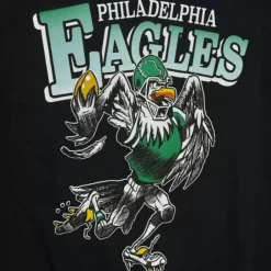 Apparel Mitchell & Ness Hoodies & Sweatshirts-Eagles Crew Philadelphia Eagles