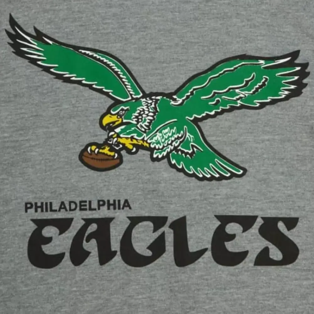 Apparel Mitchell & Ness Hoodies & Sweatshirts-Eagles Crew Philadelphia Eagles