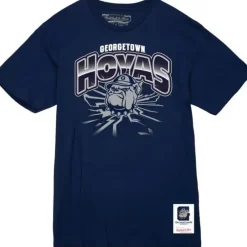 Apparel Mitchell & Ness T-Shirts & Tops-Earthquake Tee Georgetown University