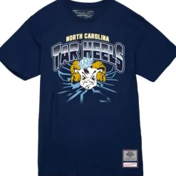 Apparel Mitchell & Ness T-Shirts & Tops-Earthquake Tee University Of North Carolina