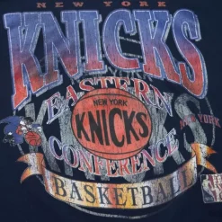 Apparel Mitchell & Ness Hoodies & Sweatshirts-Easy Cool Crewneck Sweatshirt New York Knicks
