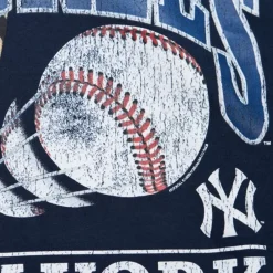 Apparel Mitchell & Ness Hoodies & Sweatshirts-Easy Cool Crewneck Sweatshirt New York Yankees