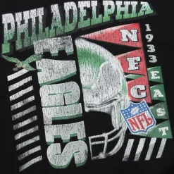 Apparel Mitchell & Ness Hoodies & Sweatshirts-Easy Cool Crewneck Sweatshirt Philadelphia Eagles
