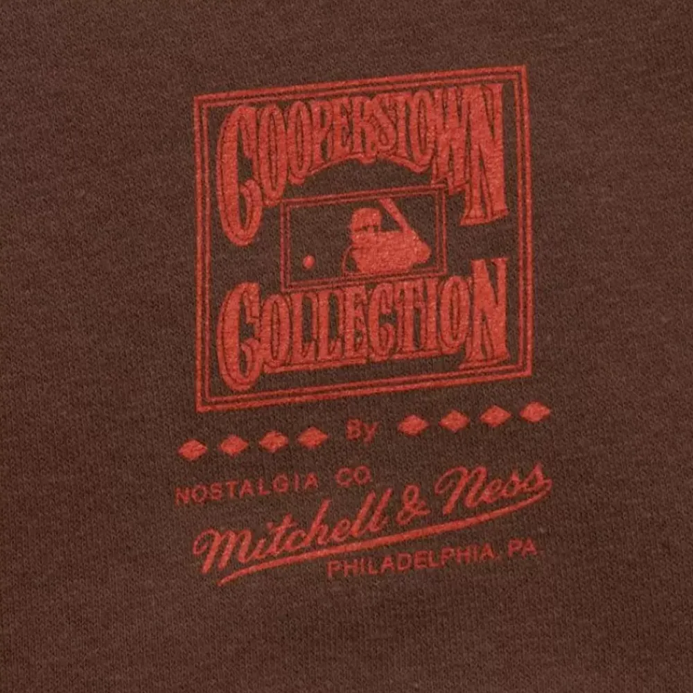 Apparel Mitchell & Ness Hoodies & Sweatshirts-Easy Cool Crewneck Sweatshirt Houston Astros