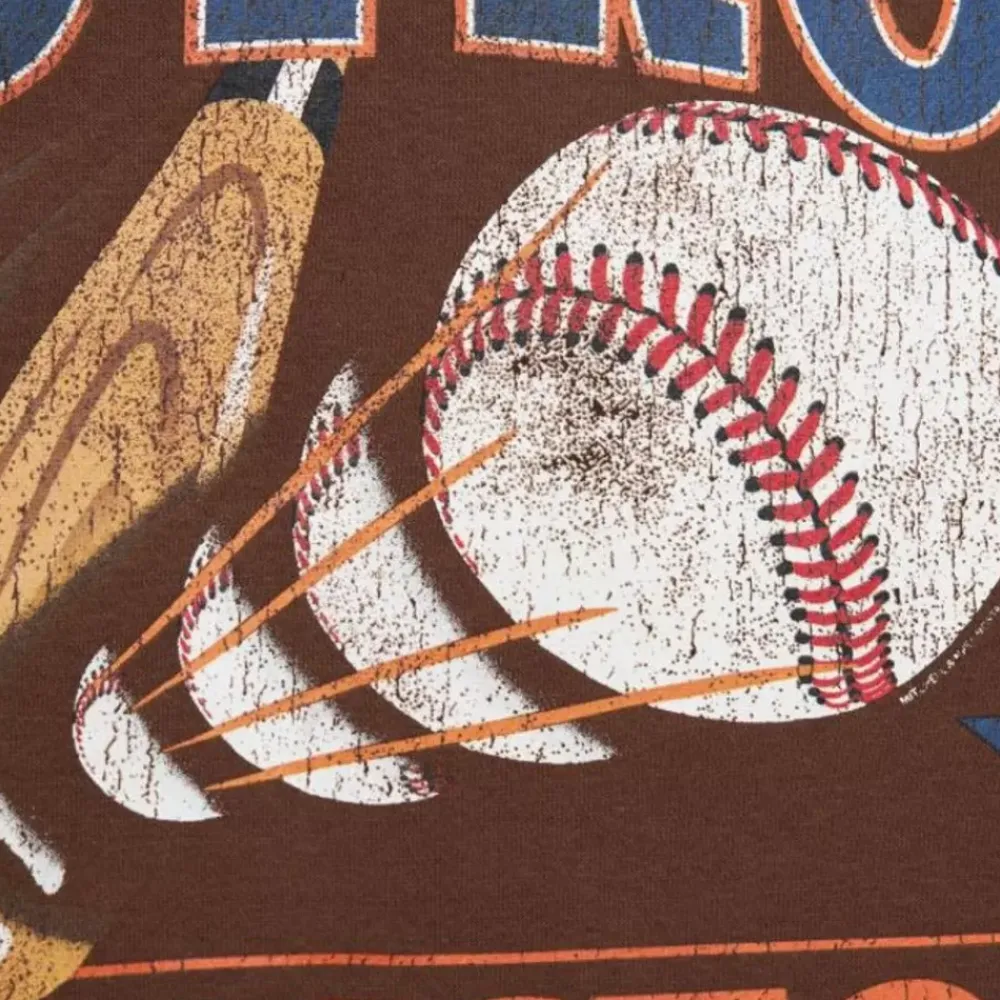 Apparel Mitchell & Ness Hoodies & Sweatshirts-Easy Cool Crewneck Sweatshirt Houston Astros