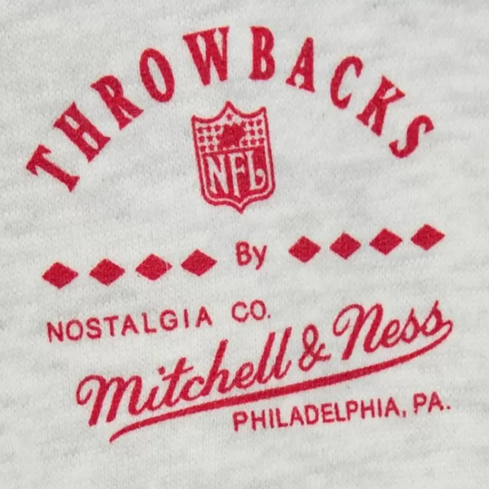 Apparel Mitchell & Ness Hoodies & Sweatshirts-Easy Cool Crewneck Sweatshirt San Francisco 49Ers