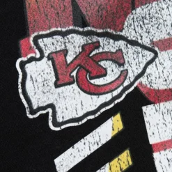 Apparel Mitchell & Ness Hoodies & Sweatshirts-Easy Cool Crewneck Sweatshirt Kansas City Chiefs
