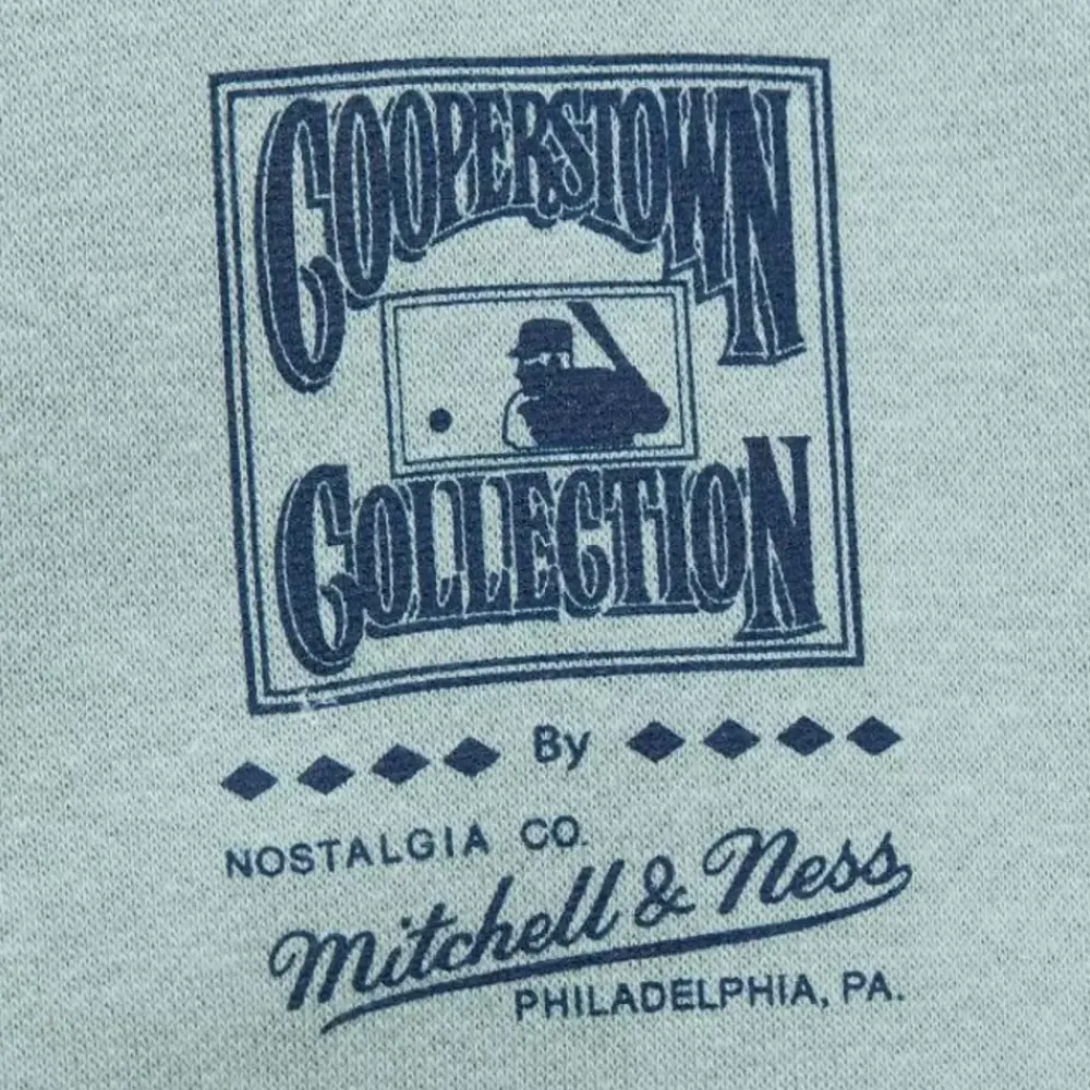 Apparel Mitchell & Ness Hoodies & Sweatshirts-Easy Cool Crewneck Sweatshirt Seattle Mariners