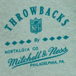 Apparel Mitchell & Ness Hoodies & Sweatshirts-Easy Cool Crewneck Sweatshirt Miami Dolphins