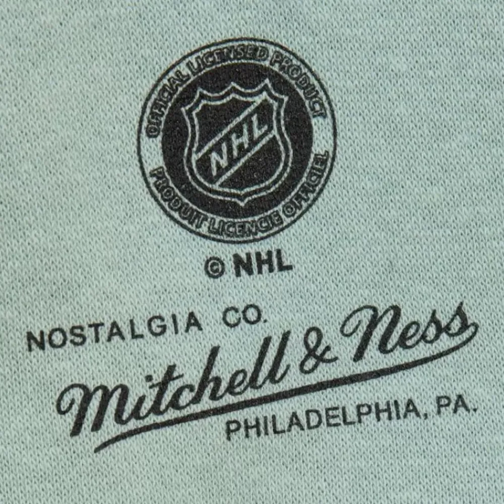 Apparel Mitchell & Ness Hoodies & Sweatshirts-Easy Cool Crewneck Sweatshirt Seattle Kraken