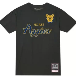 Apparel Mitchell & Ness T-Shirts & Tops-Elite Tee North Carolina A&T University