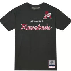 Apparel Mitchell & Ness T-Shirts & Tops-Elite Tee University Of Arkansas