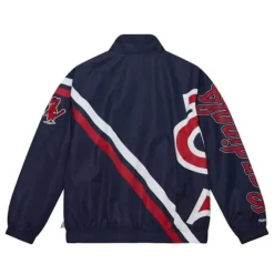 Apparel Mitchell & Ness Jackets & Outerwear-Exploded Logo Warm Up Jacket St. Louis Cardinals