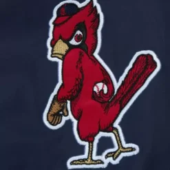 Apparel Mitchell & Ness Jackets & Outerwear-Exploded Logo Warm Up Jacket St. Louis Cardinals