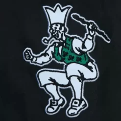Apparel Mitchell & Ness Jackets & Outerwear-Exploded Logo Warm Up Jacket Boston Celtics