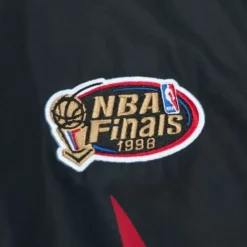 Apparel Mitchell & Ness Jackets & Outerwear-Exploded Logo Warm Up Jacket Chicago Bulls