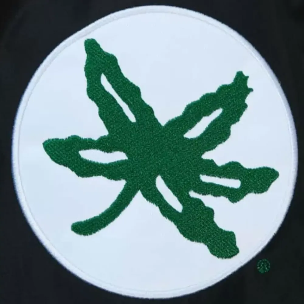 Apparel Mitchell & Ness Jackets & Outerwear-Exploded Logo Warm Up Jacket Ohio State