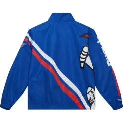 Apparel Mitchell & Ness Jackets & Outerwear-Exploded Logo Warm Up Jacket Denver Nuggets