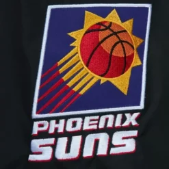 Apparel Mitchell & Ness Jackets & Outerwear-Exploded Logo Warm Up Jacket Phoenix Suns